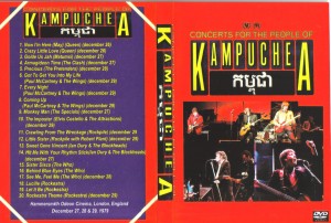 Concert for Kampuchea dvd cover and back